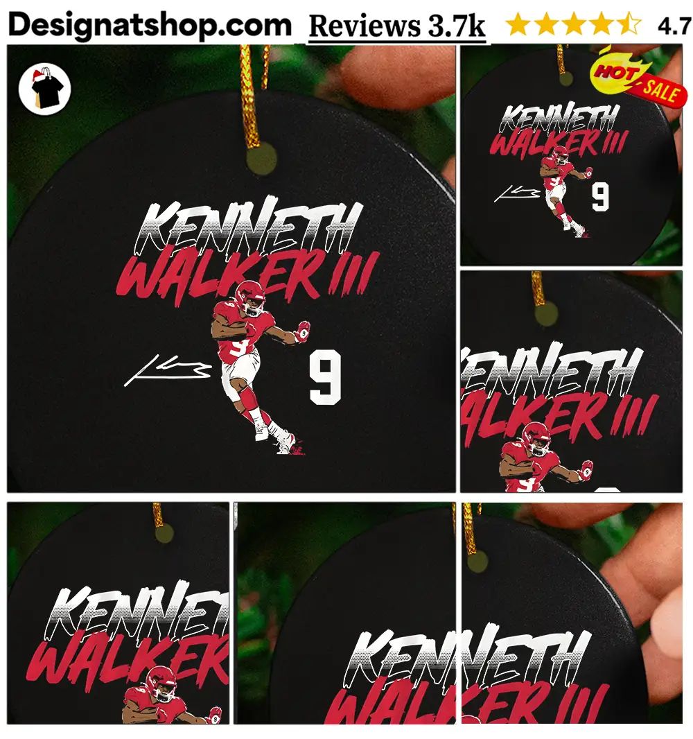 Kenneth Walker III Kansas City Football Name Number Pose signature shirt