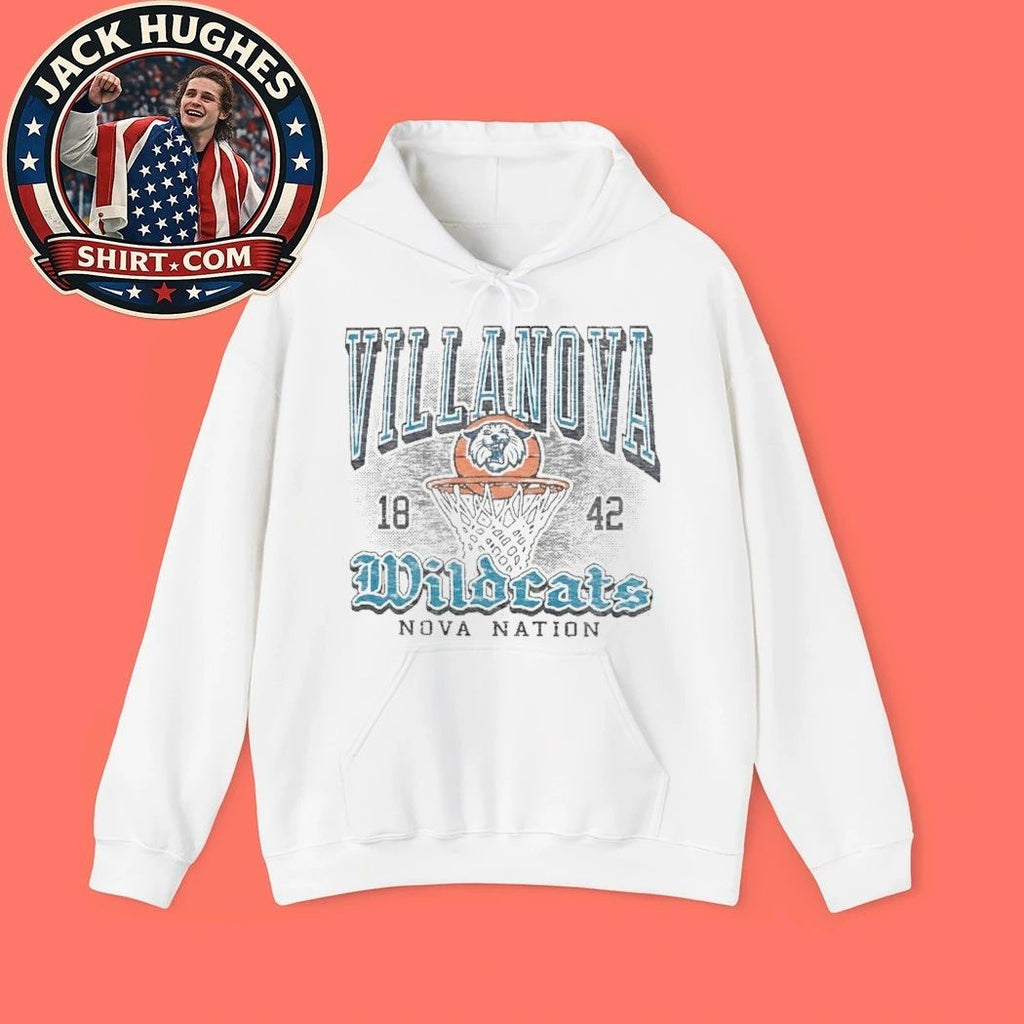 Original Villanova Wildcats Regional Franklin Logo T-Shirt