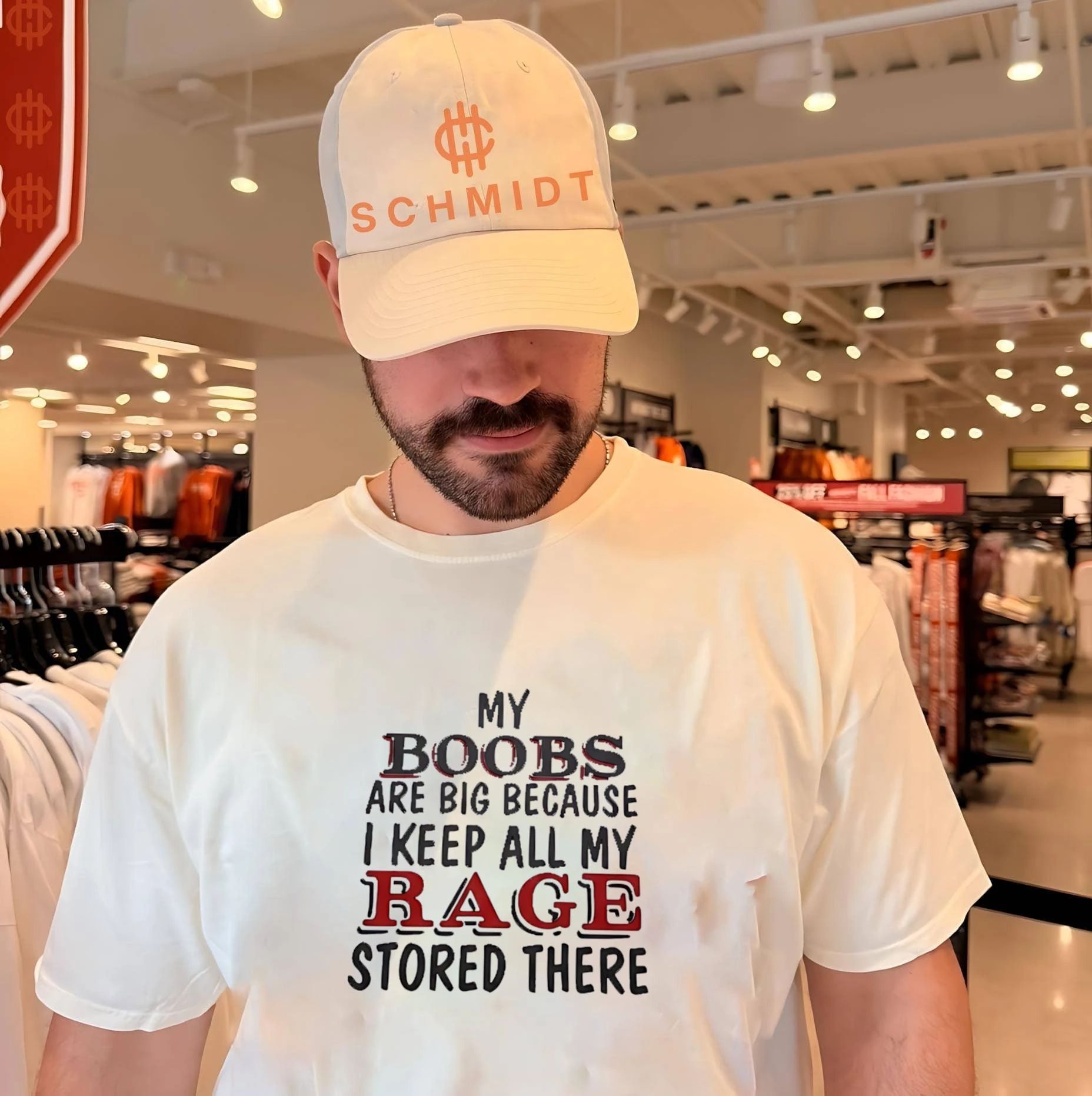 My Boobs Are Big Because I Keep All My Rage Stored There shirt