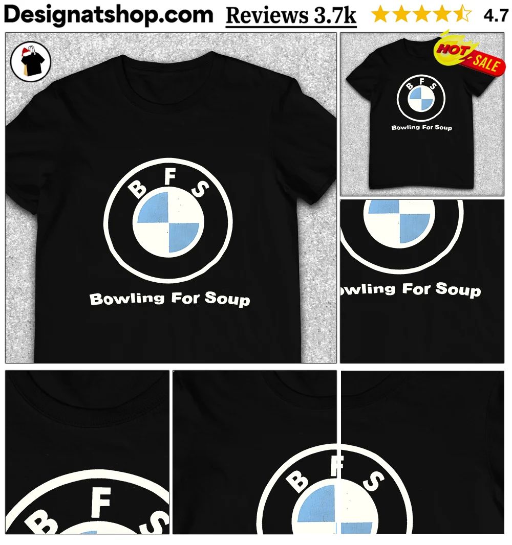 Bowling For Soup BFS logo parody shirt