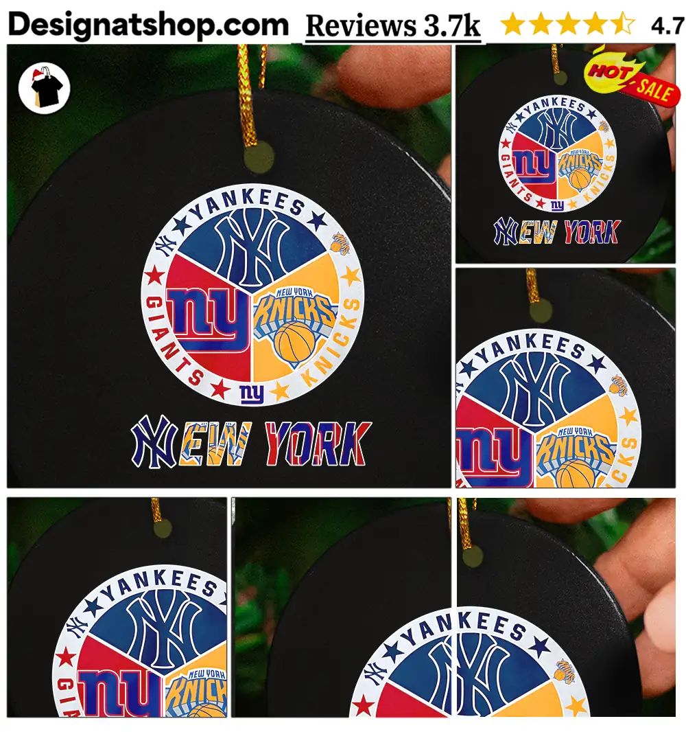 Yankees Giants Knicks New York Logo sports shirt
