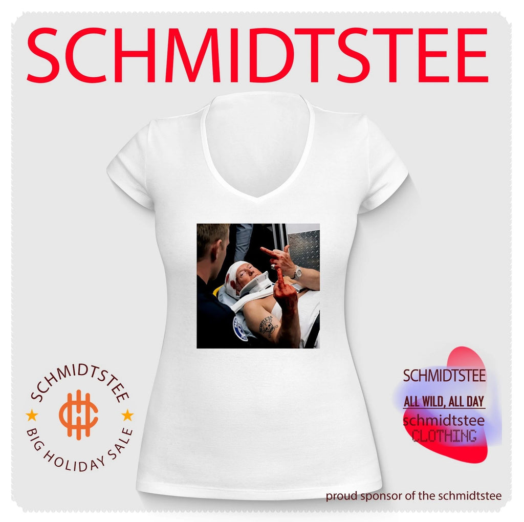 Donald Trump wounded middle finger shirt
