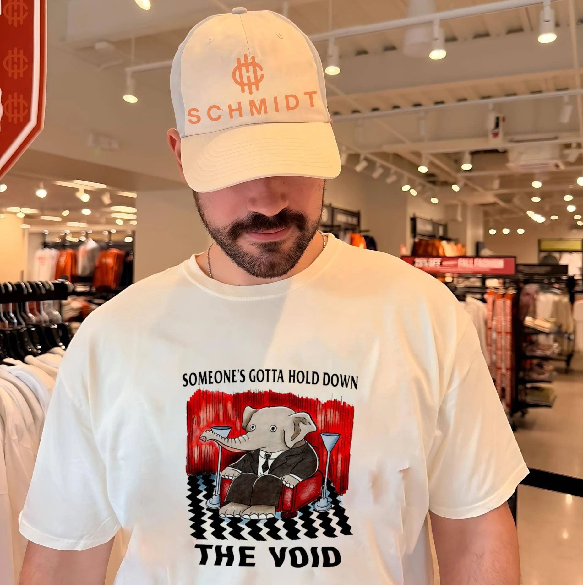 Someone’s Gotta Hold Down the Void Elephant shirt
