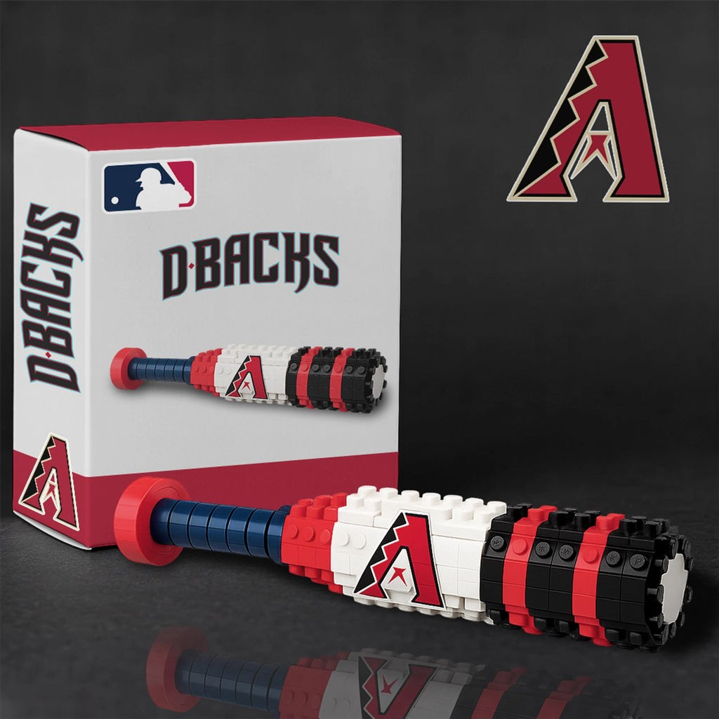 Arizona Diamondbacks Baseball Bat Building Block Set