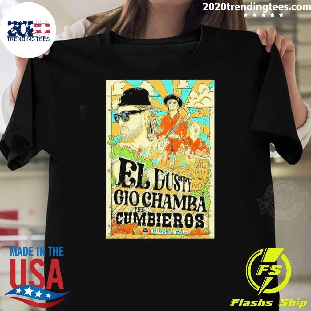 EL DUSTY And Gio Chamba August 29, 2026 Seattle WA Shirt