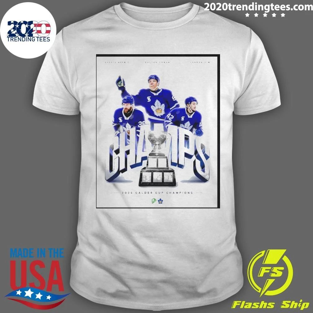 Dakota Mermis Easton Cowan Landon Sim 2026 Calder Cup Shirt