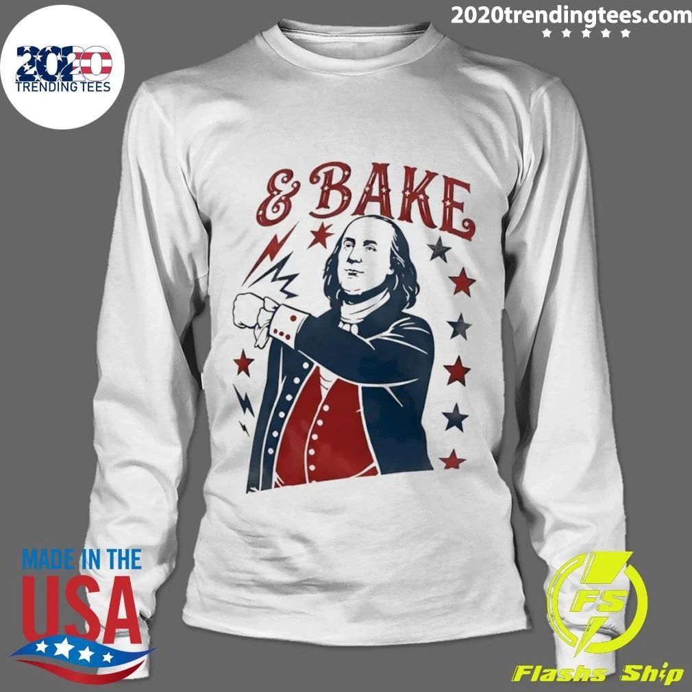 George Washington Bake American 250th 4th Of July Shirt