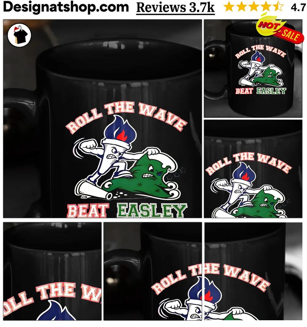 Tulane Green Wave vs. Tulsa Golden Hurricane Roll the Wave Beat Easley mascot team shirt