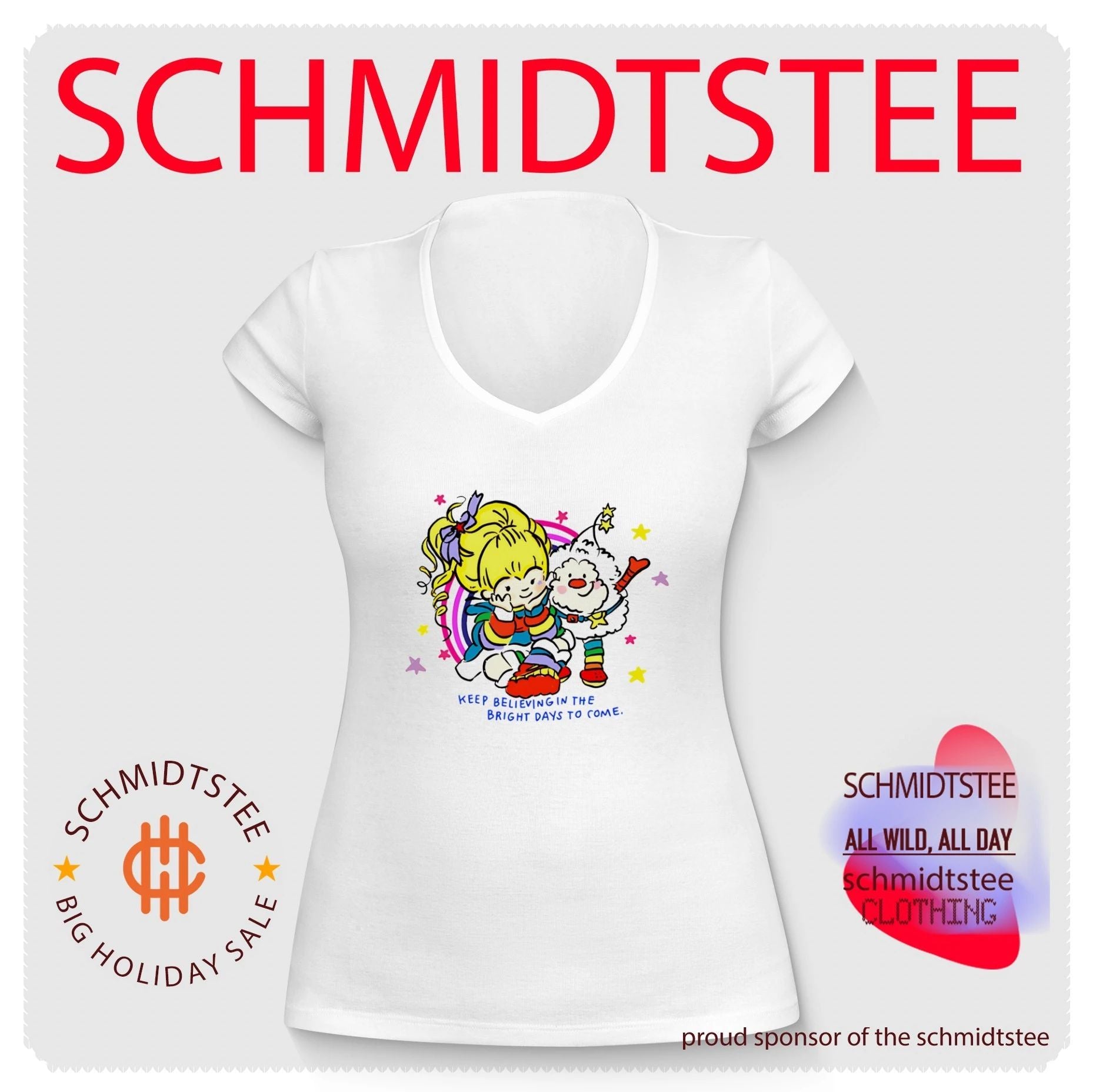 Rainbow Brite and Twink Keep Believing in the Bright Days to Come shirt