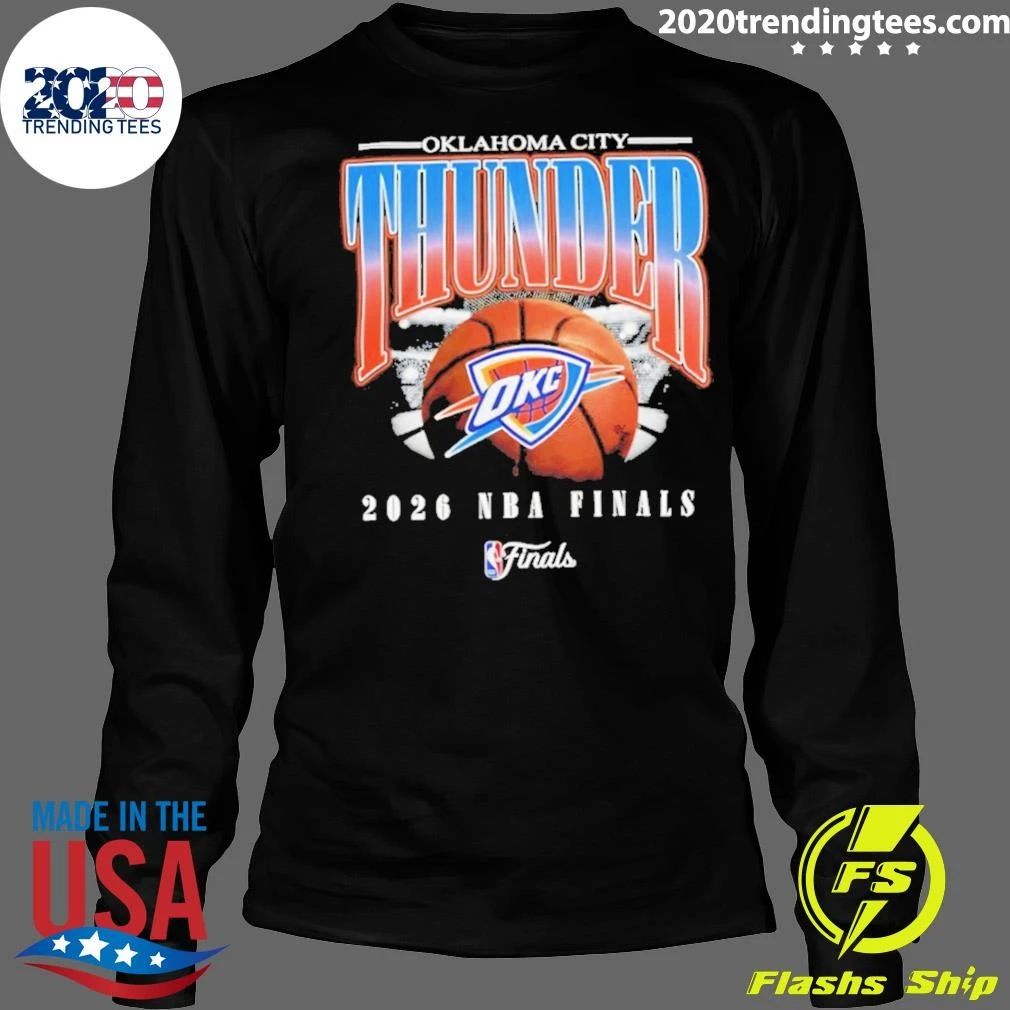 Oklahoma City Thunder 2026 NBA Finals Bold s Shirt