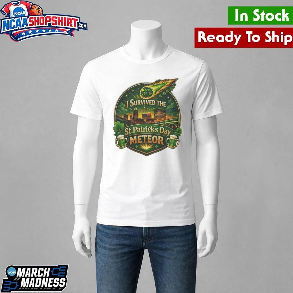 I Survived the St. Patrick’s Day Meteor Shirt – Ohio 2026