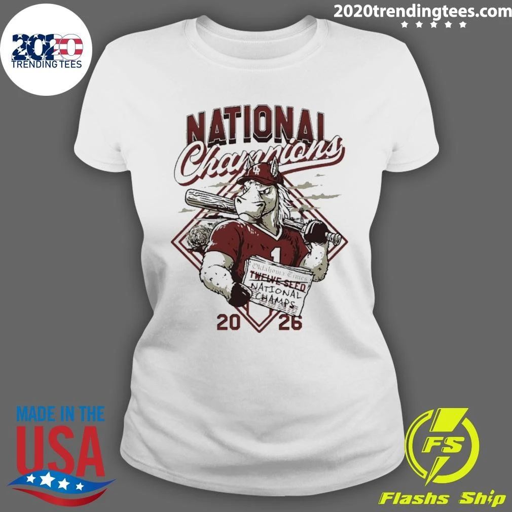 Oklahoma Sooners National Champs Sooner Schooner 2026 Shirt