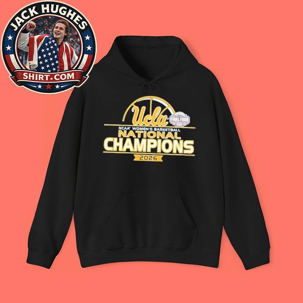 Original Retro Brand Adult 2026 Women’s Basketball National Champions UCLA Bruins Logo Graphic T-Shirt
