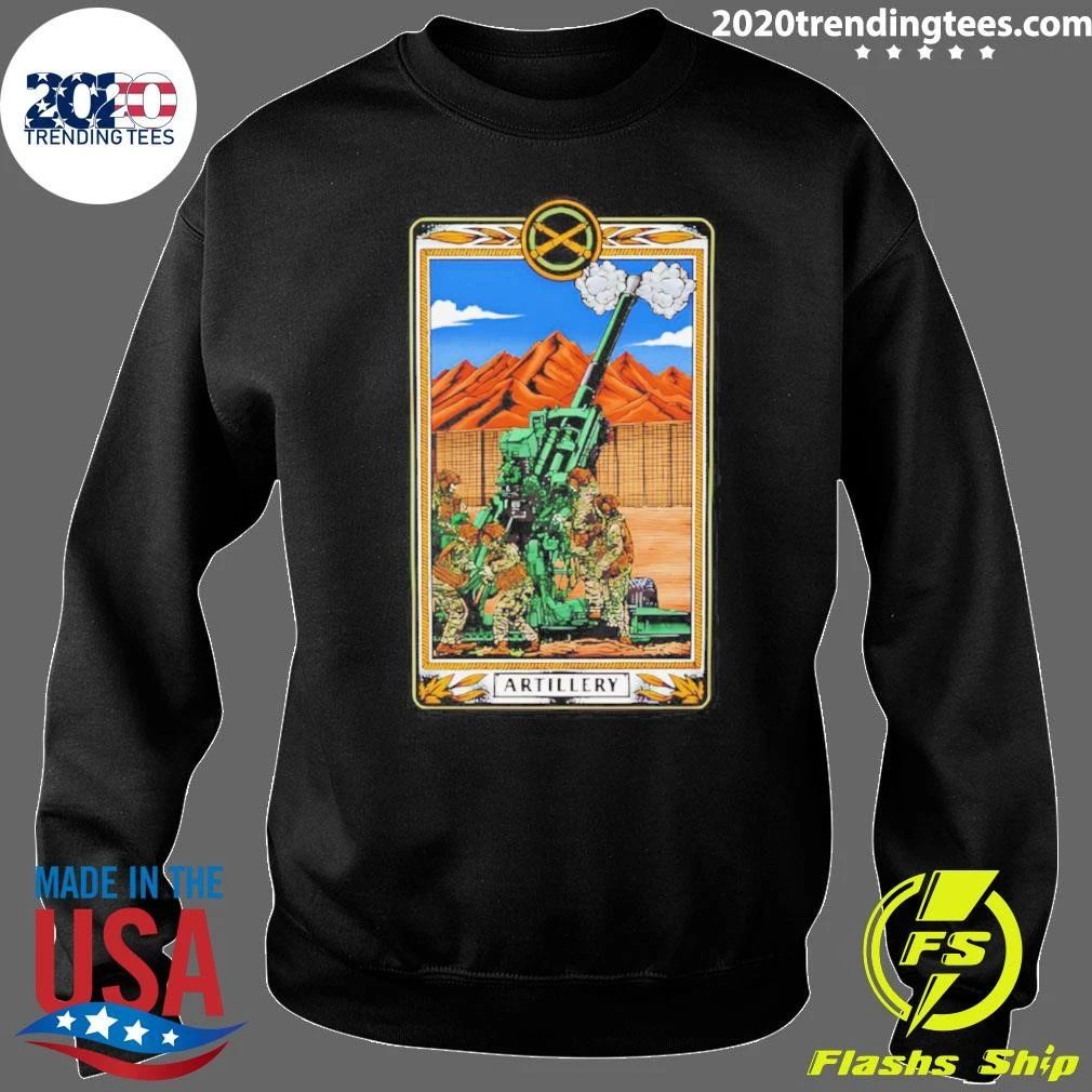 Artillery Cannon Military Soldiers Army Shirt
