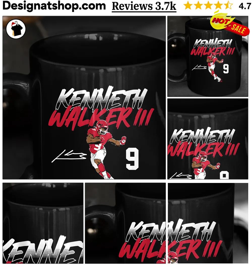 Kenneth Walker III Kansas City Football Name Number Pose signature shirt