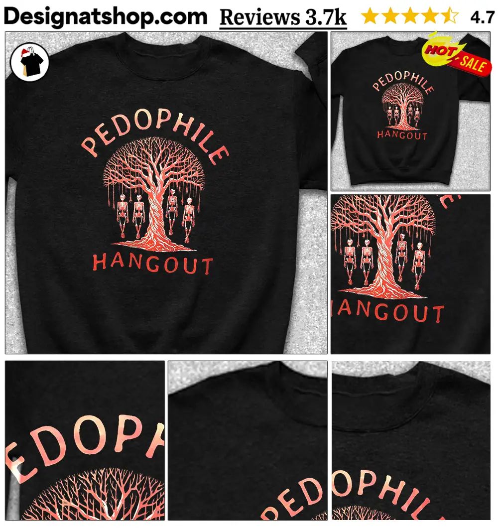 Skeleton tree apparel Pedophile Hangout shirt