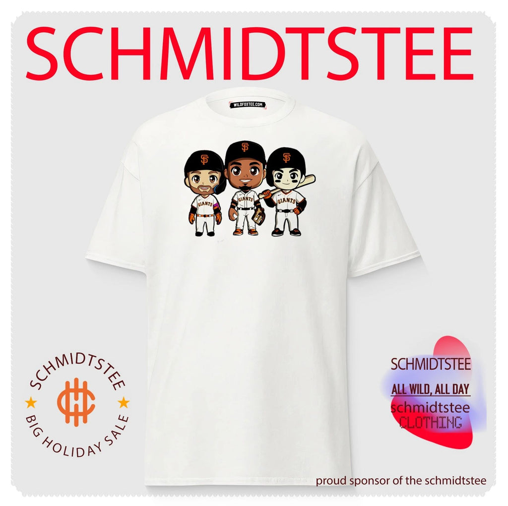 San Francisco Giants Chibi Players MLB Baseball Chibi shirt