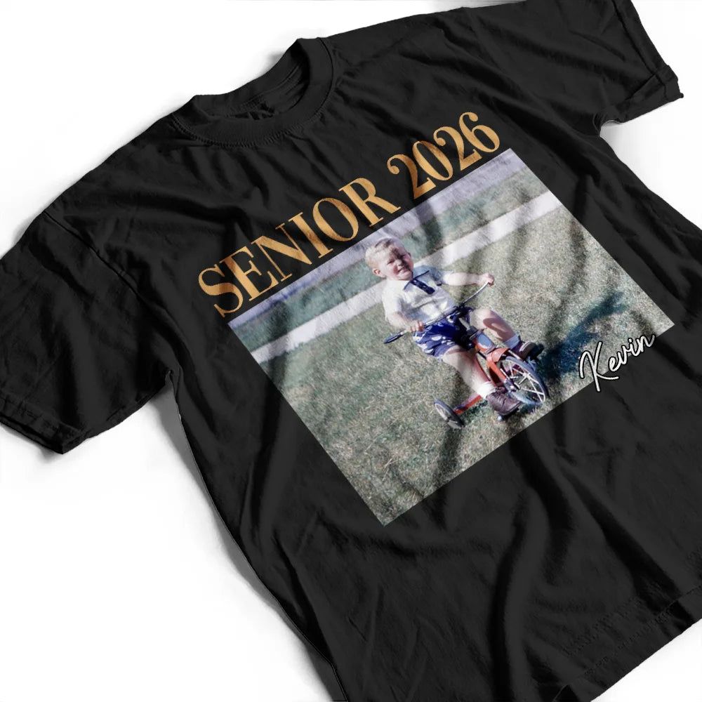 Custom Photo Graduation Senior - Personalized T Shirt