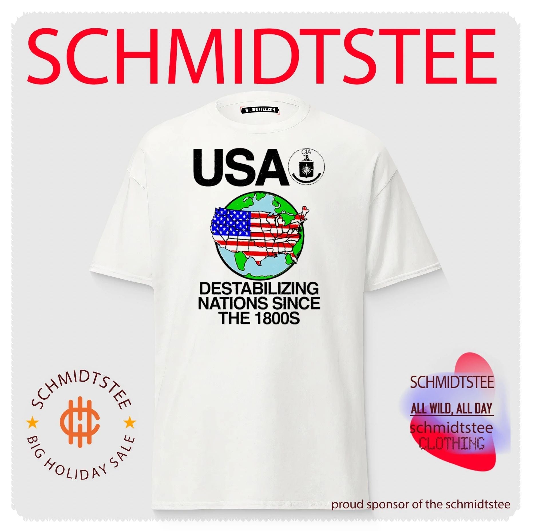USA Destabilizing Nations Since the 1800s shirt