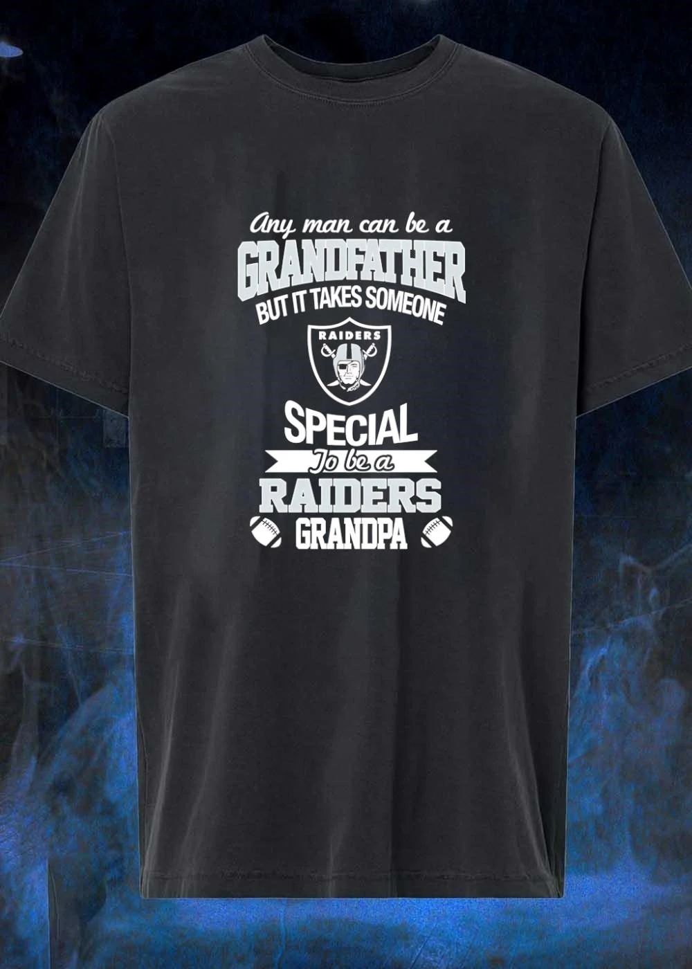 Any Man Can Be a Grandfather but It Takes Someone Special to be a Raiders Grandpa shirt
