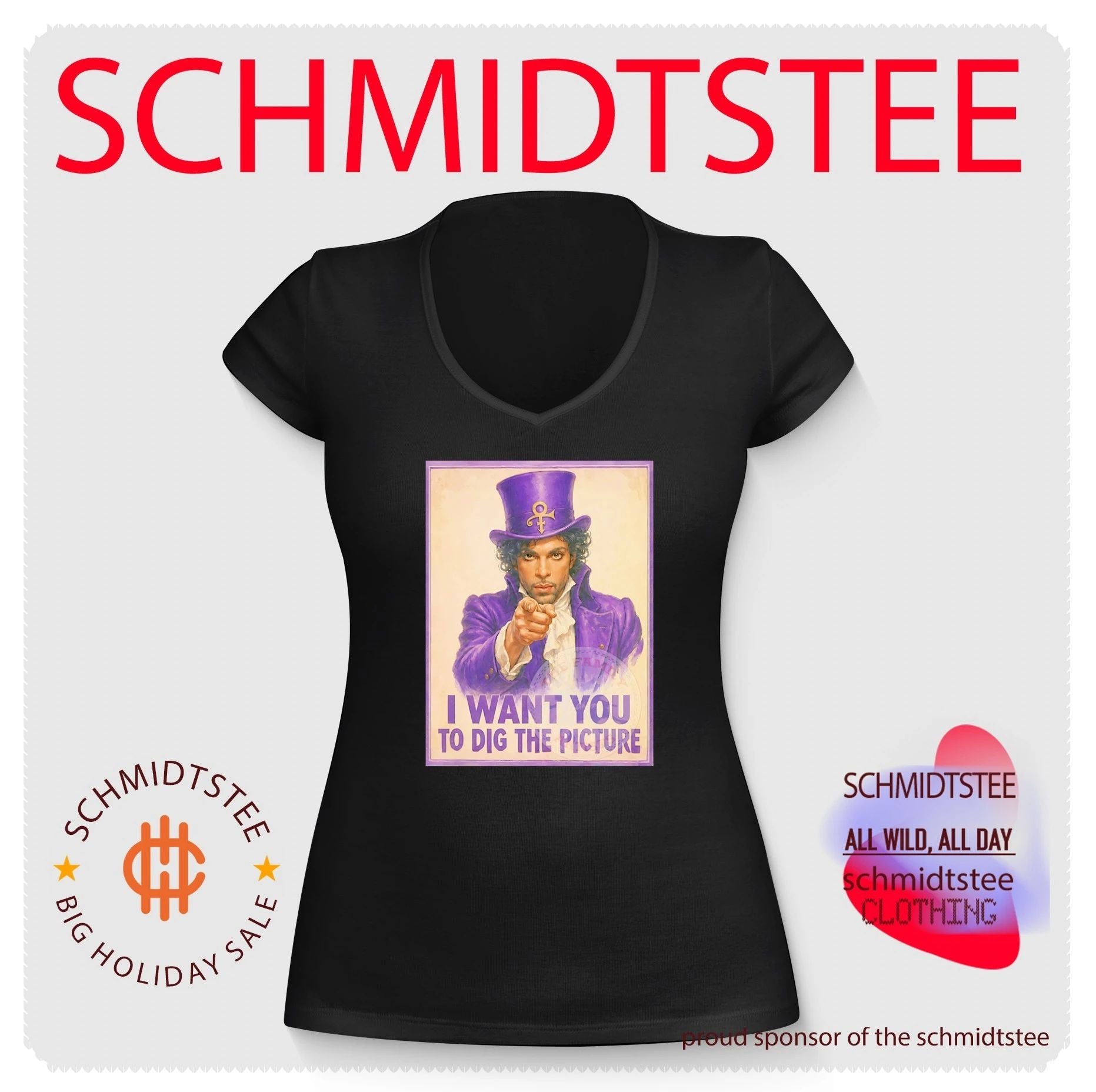 Prince I want you to dig the picture vintage shirt
