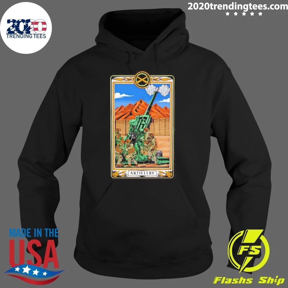 Artillery Cannon Military Soldiers Army Shirt