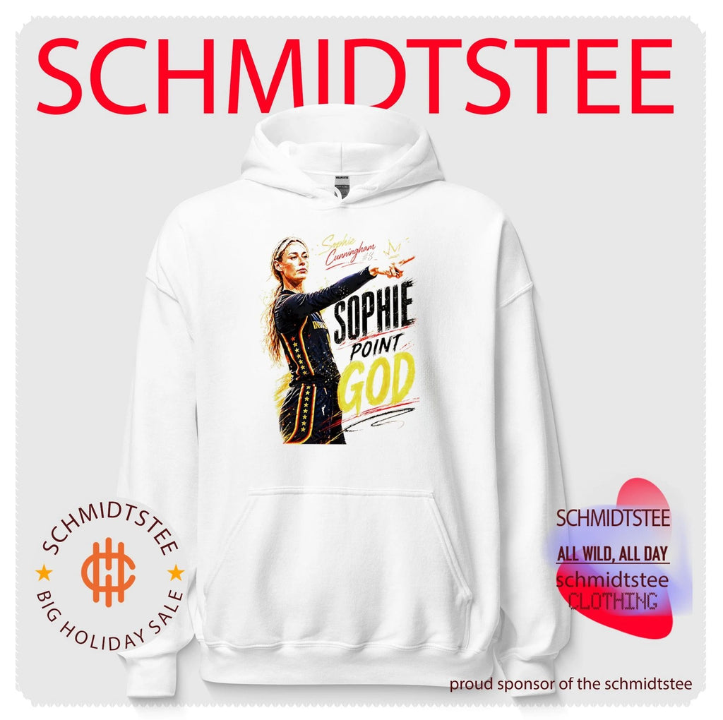 Sophie Cunningham Indiana Fever Point God signature shirt