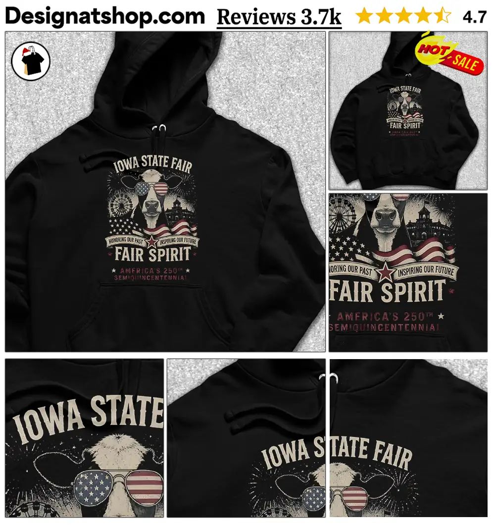 Cow Iowa State Fair honoring our past inspiring our future fair spirit shirt
