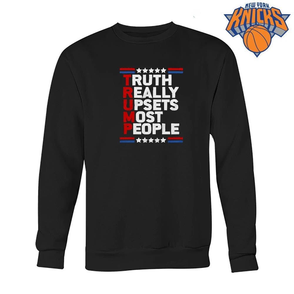 Trump Truth Really Upsets Most People Patriotic Acrostic Text Shirt