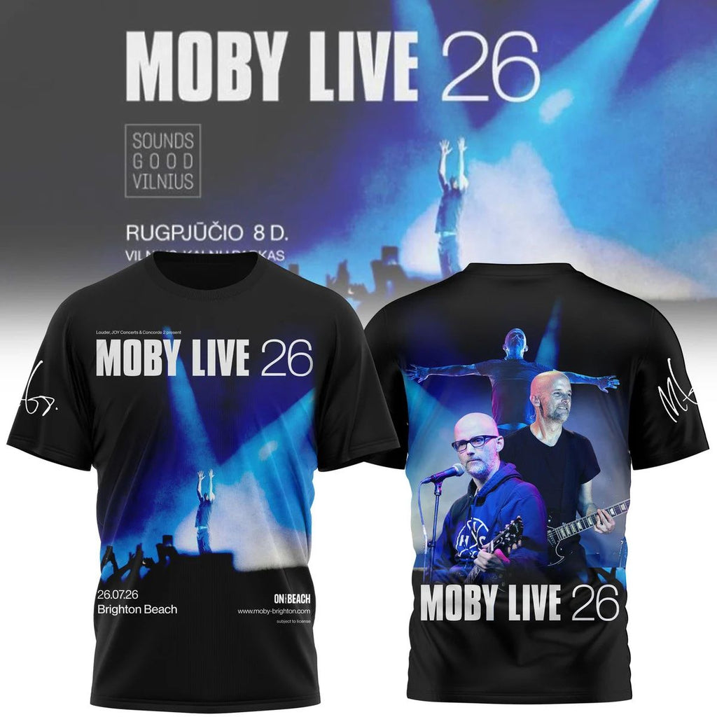 Moby Live 26 T-Shirt