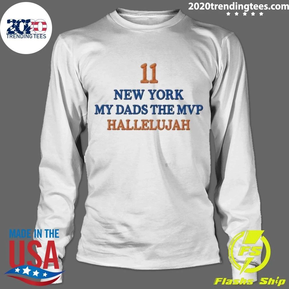 Jalen Brunson New York My Dads The Mvp Hallelujah Print Shirt