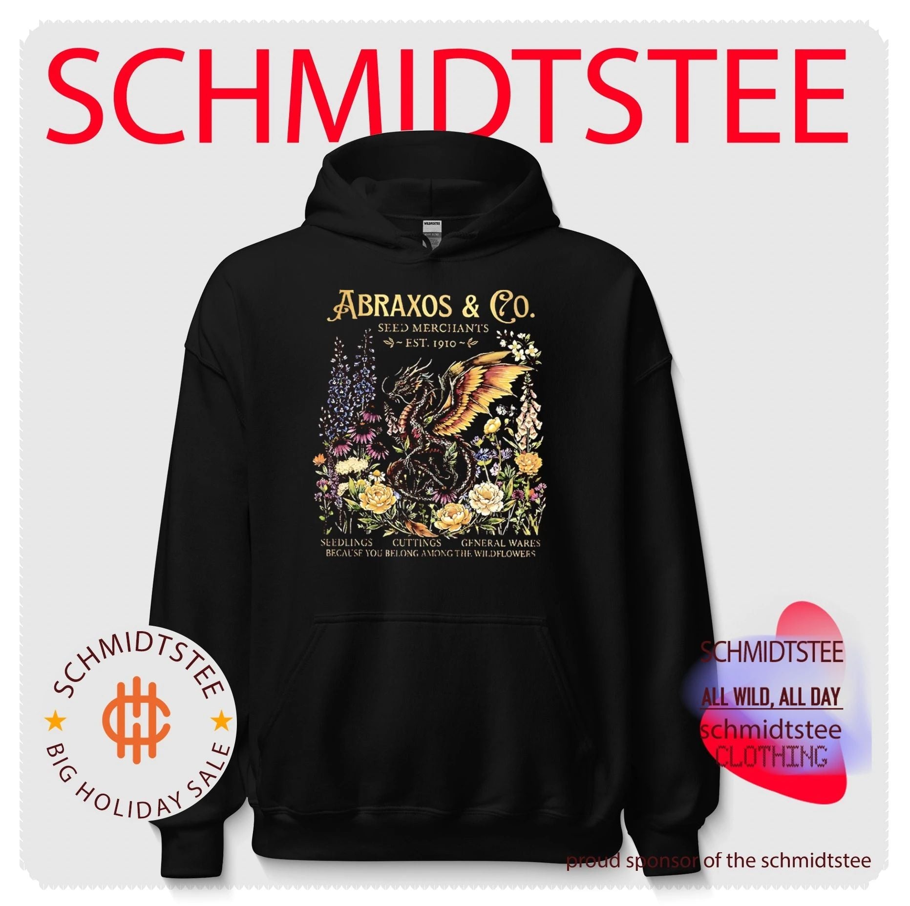 Abraxos Wyvern Seed Merchants Est 1910 Because You Belong Among the Wildflowers shirt