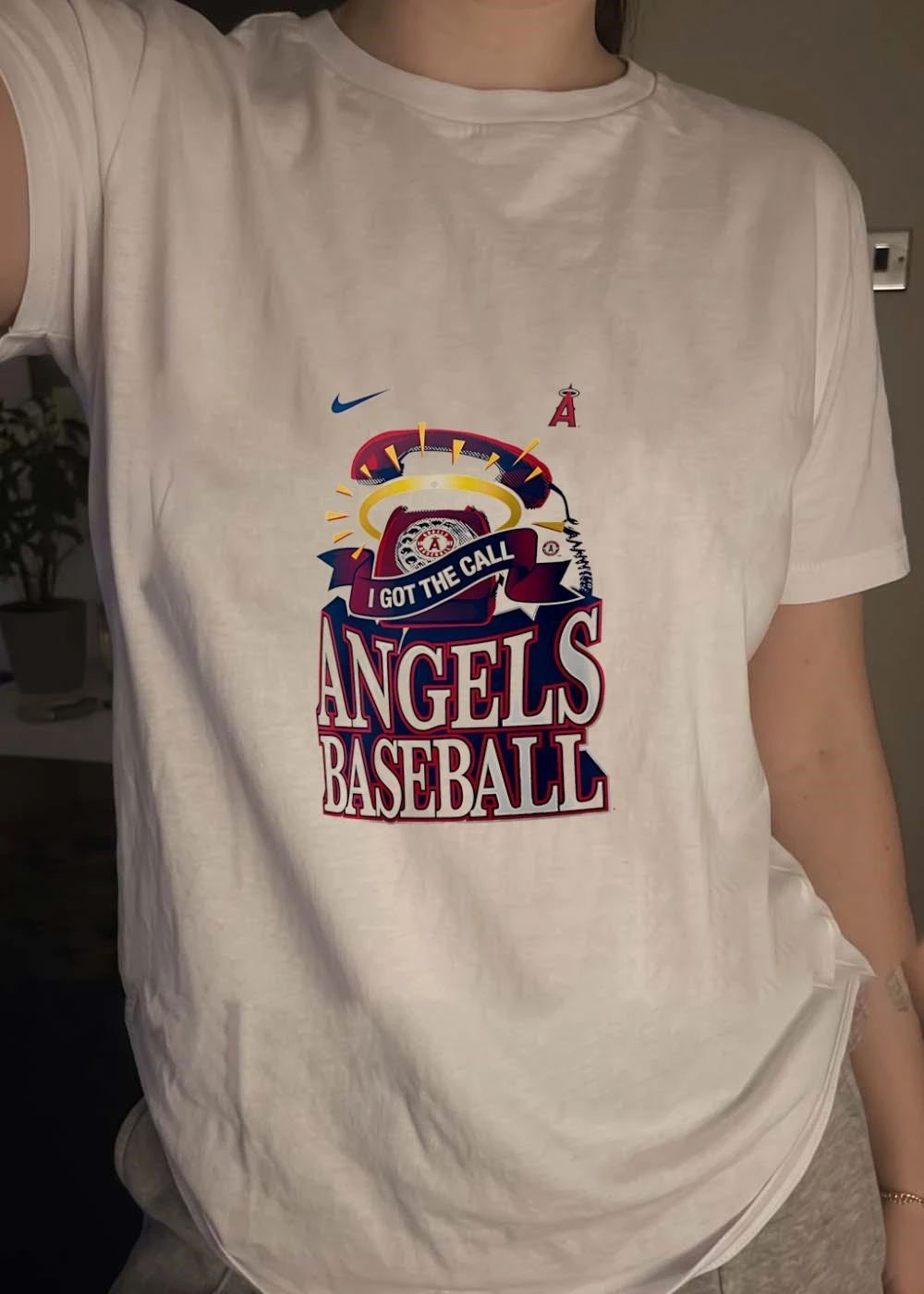 I Got the Call Angels Baseball Shirt