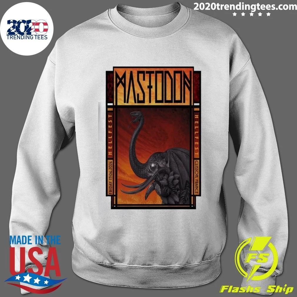 Mastodon Tour Hellfest in Clisson, France June 19, 2026 Shirt