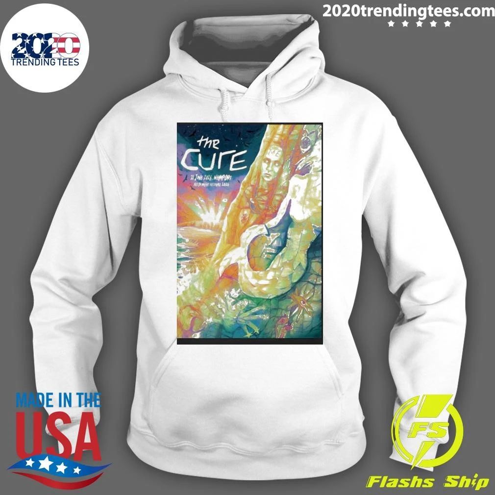 The Cure June 21 2026 Newport Isle Of Wight Festival 2026 Poster T-Shirt