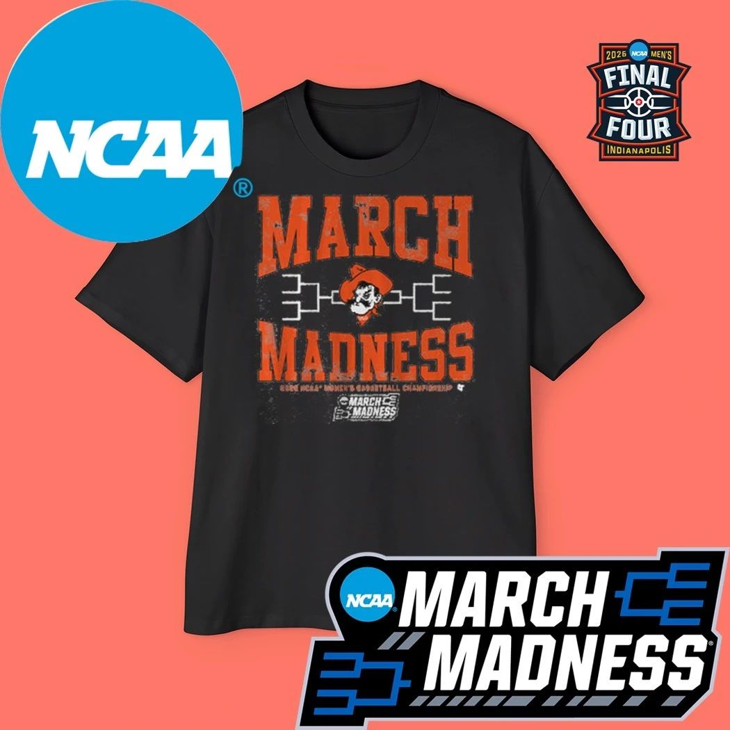 Oklahoma State Cowgirls WBB 2026 NCAA Women’s Basketball Championship March Madness Logo Shirt