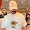 Girl dad piggy bank graphic shirt