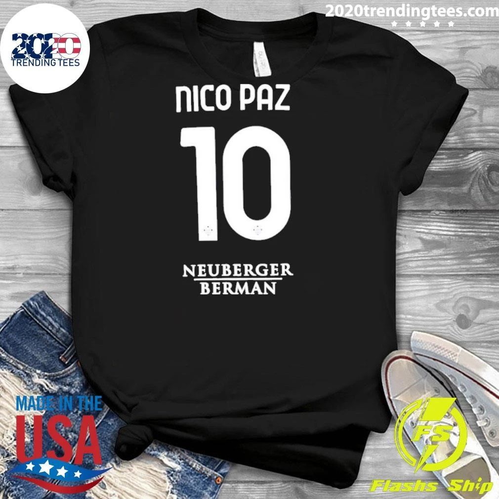 Nico Paz 10 Neuberger Berman Shirt