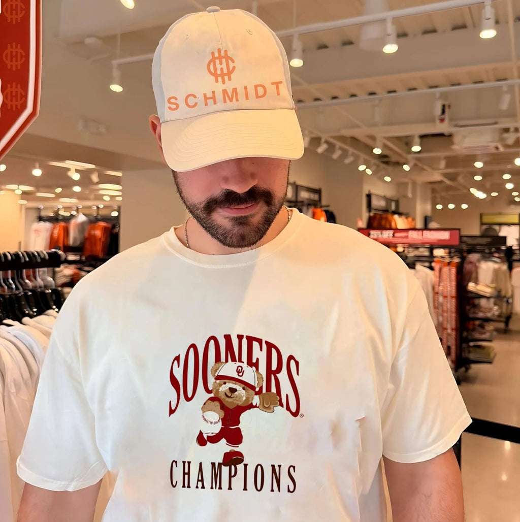 Oklahoma Sooners 2026 NCAA Baseball Men’s College World Series Champions Bear shirt