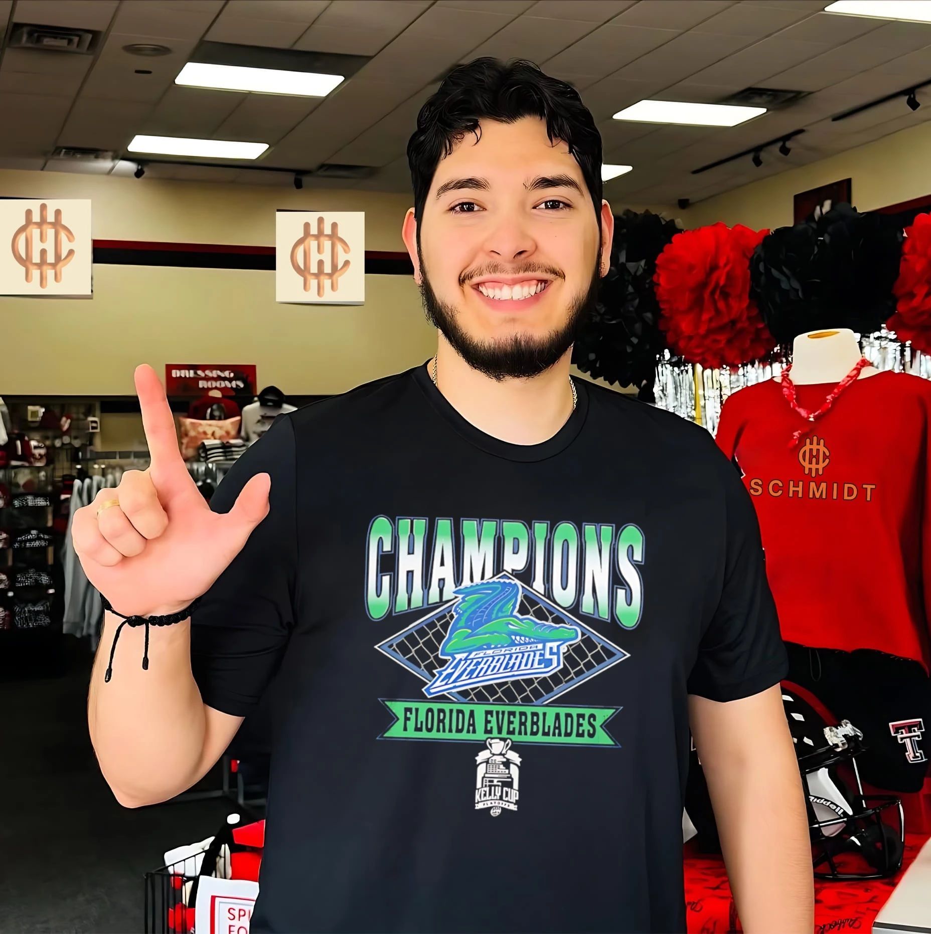 Florida Everblades 2026 Kelly Cup Champions logo shirt