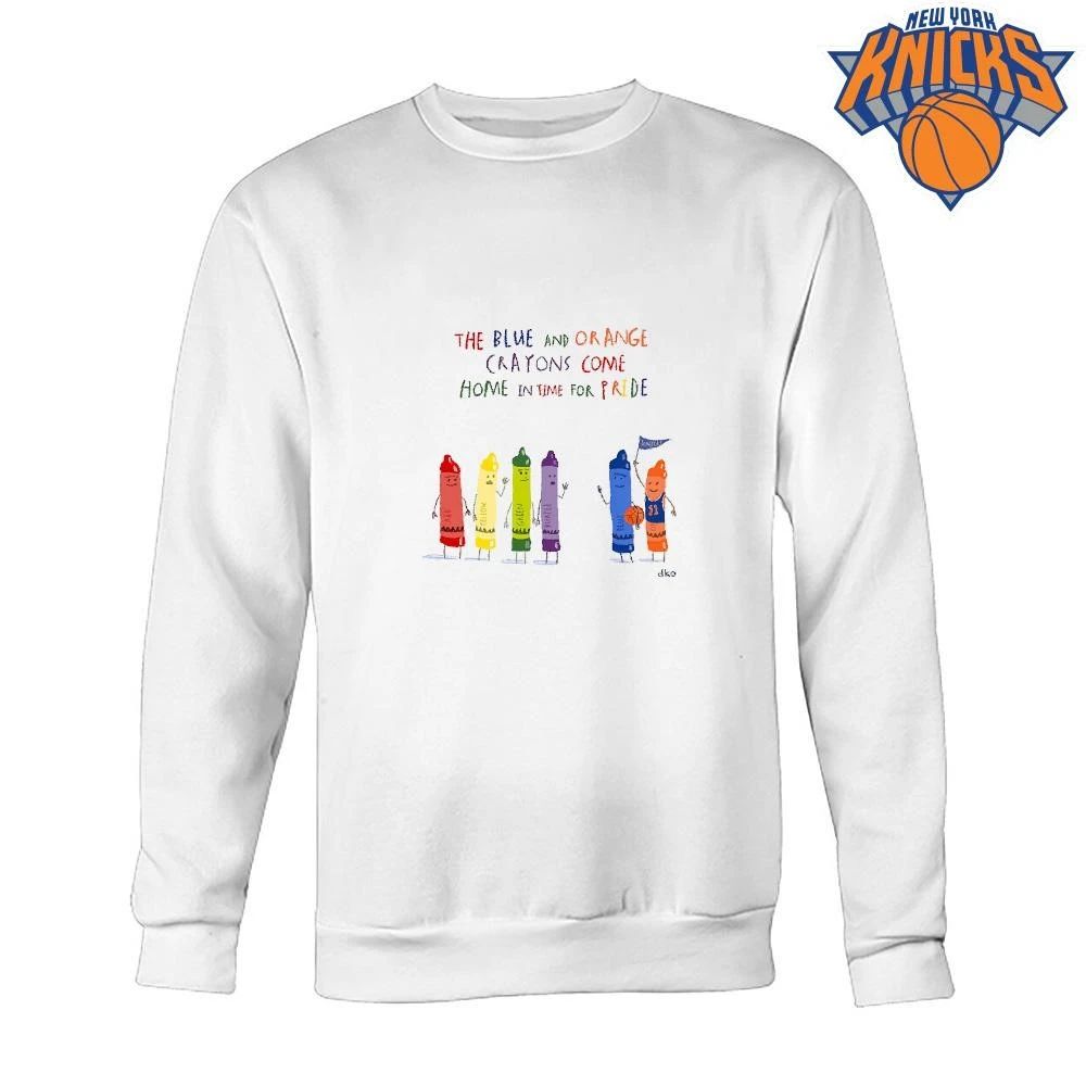 The Blue And Orange Crayons Come Home In Time For Pride Shirt