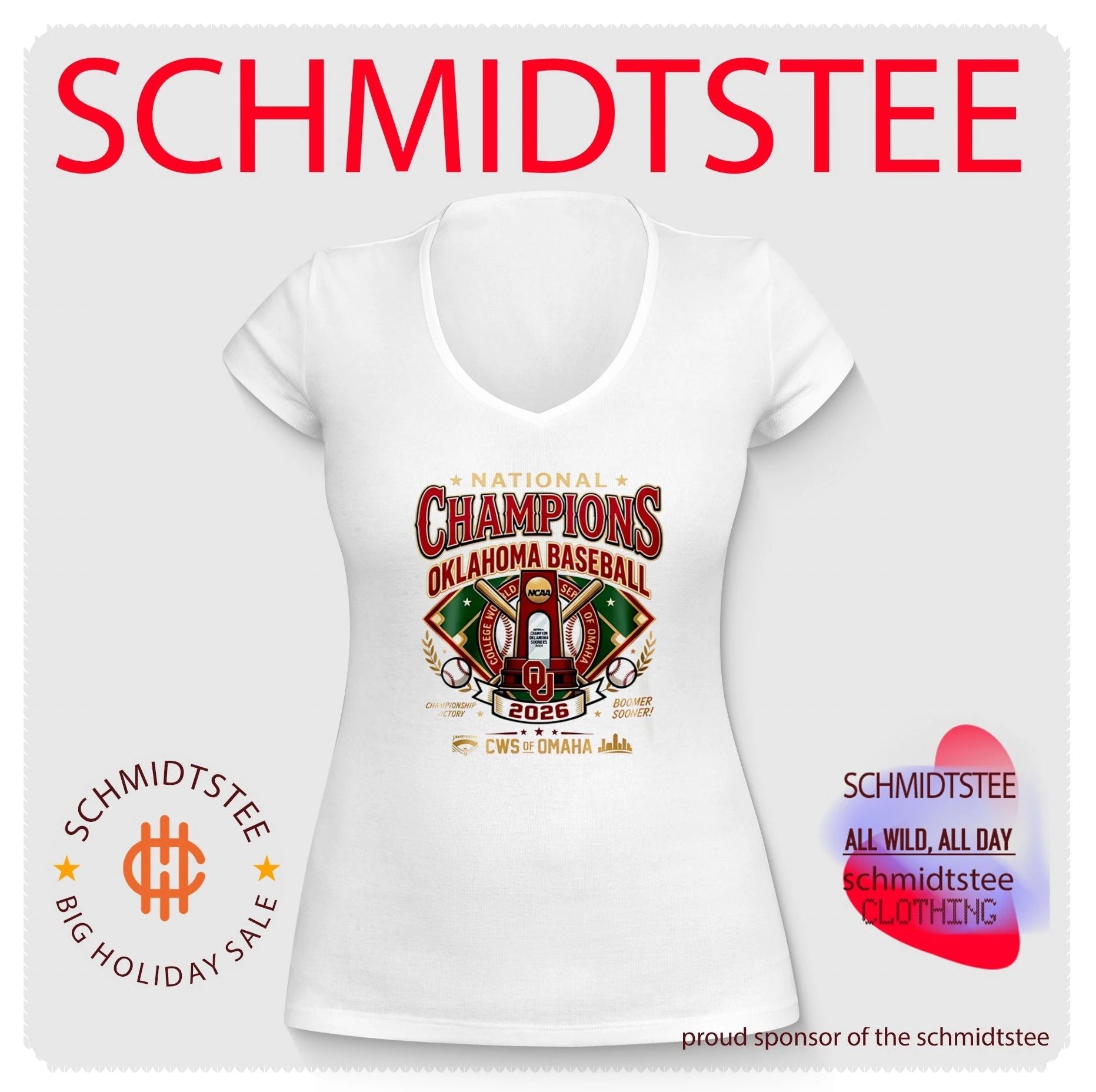 Oklahoma Sooners Champions 2026 Men’s College World Series classic shirt