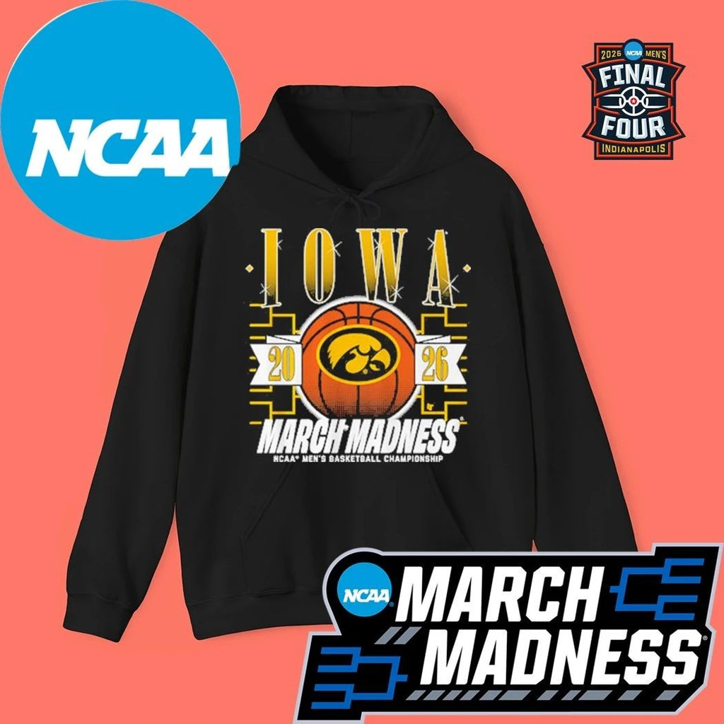 Iowa Hawkeyes MBB 2026 NCAA Women’s Basketball Championship March Madness Logo Shirt