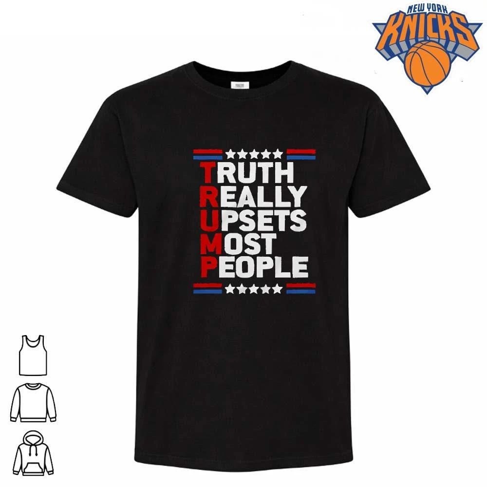 Trump Truth Really Upsets Most People Patriotic Acrostic Text Shirt