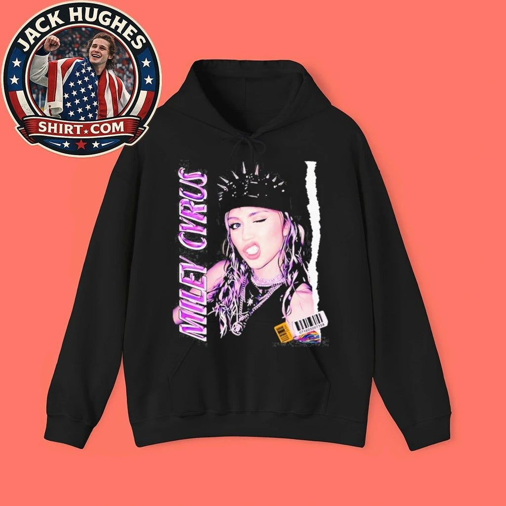 Miley Cyrus Rock Style Pose Shirt