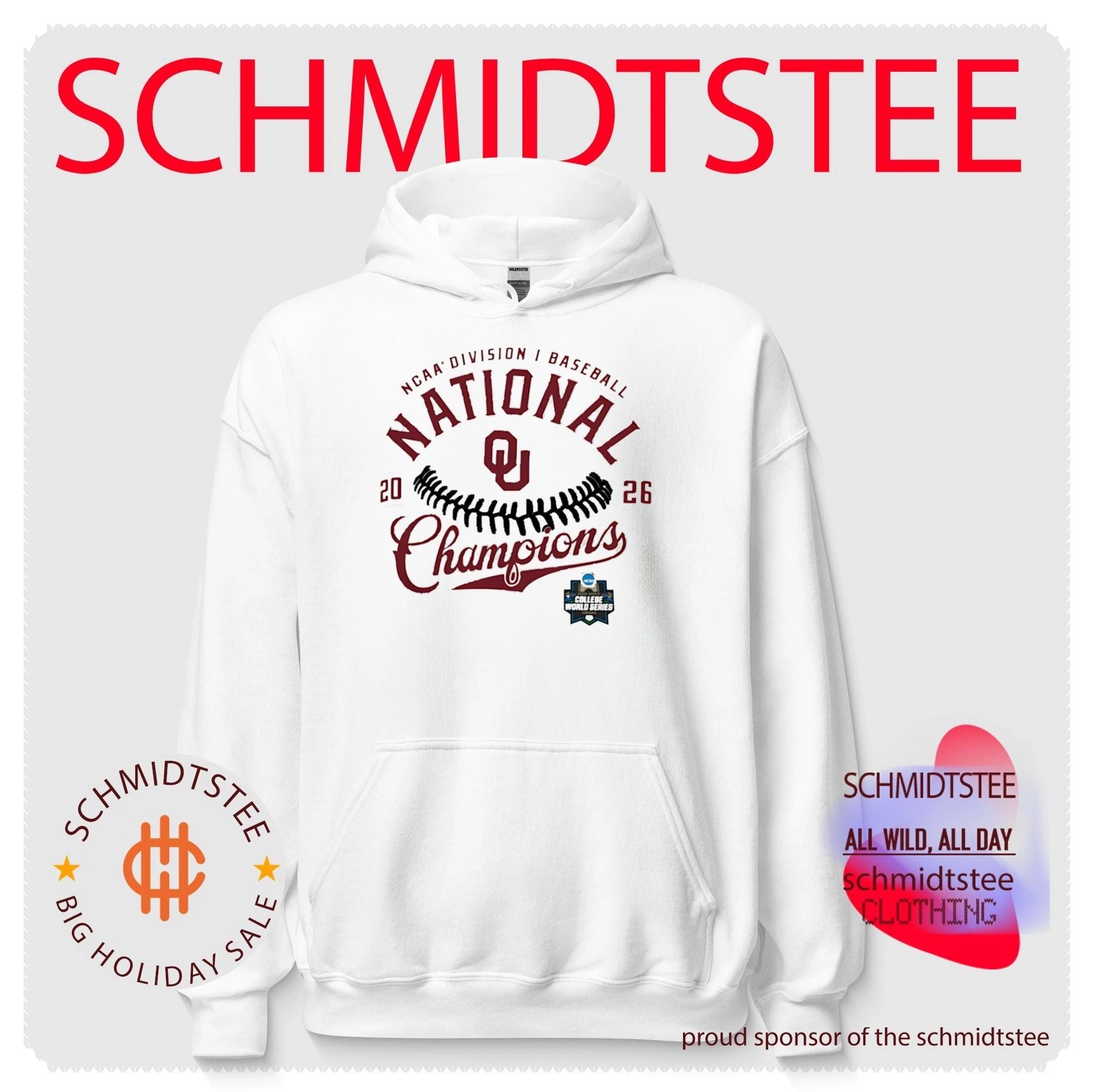 Oklahoma Sooners 2026 NCAA Baseball MCWS Champions Boomer Sooner shirt