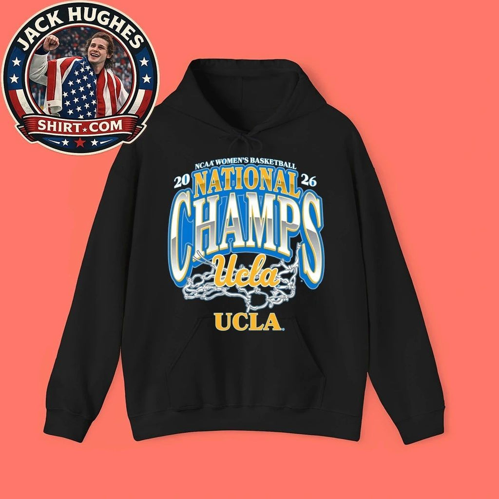 UCLA Bruins Basketball 2026 NCAA Women’s National Champions Logo Shirt