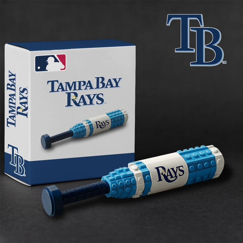 Tampa Bay Rays Baseball Bat Building Blocks Set