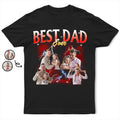 Custom Photo Best Dad Ever Rap Style - Personalized T Shirt