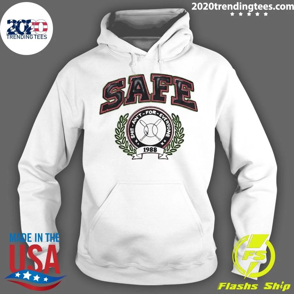 Safe Shit Ain’t for Everyone 1988 Baseball Shirt
